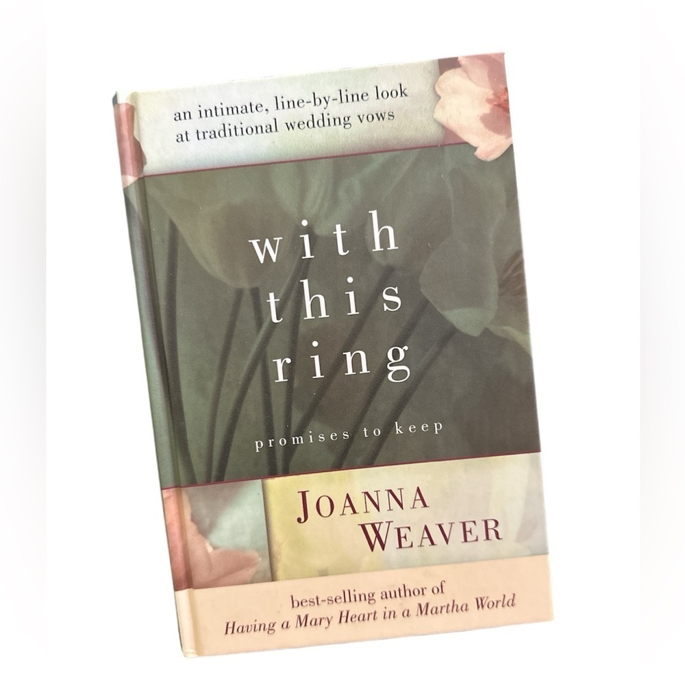 “With this ring” Promises To Keep Wedding Nuptial Book Brand New